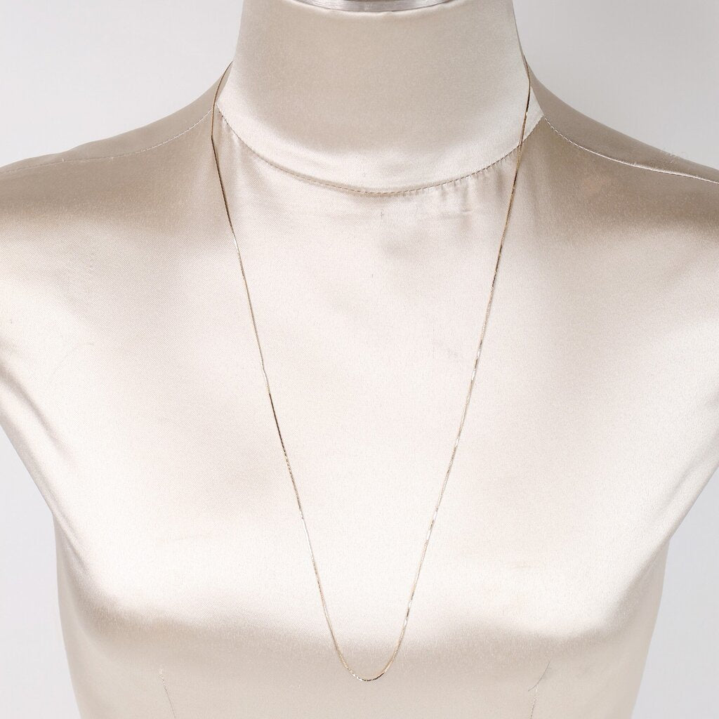 14K Triangle Link Chain (30)