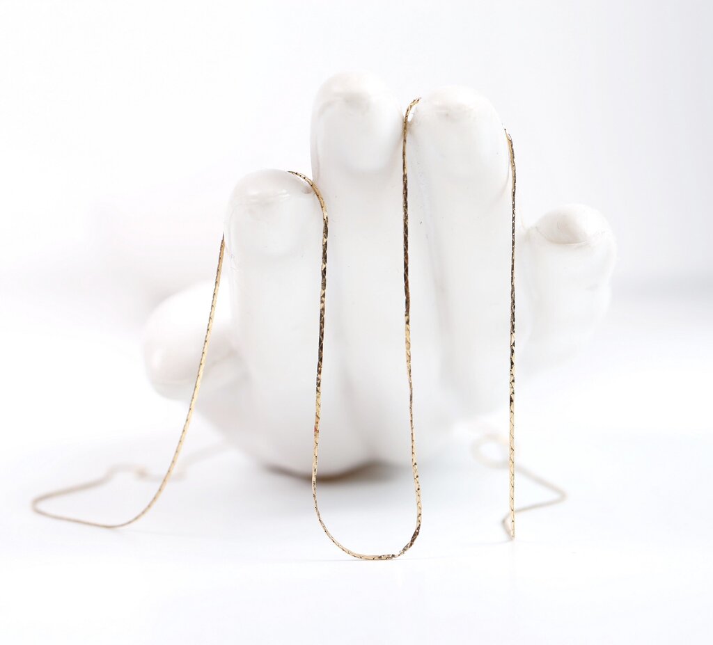 14K Triangle Link Chain (30)
