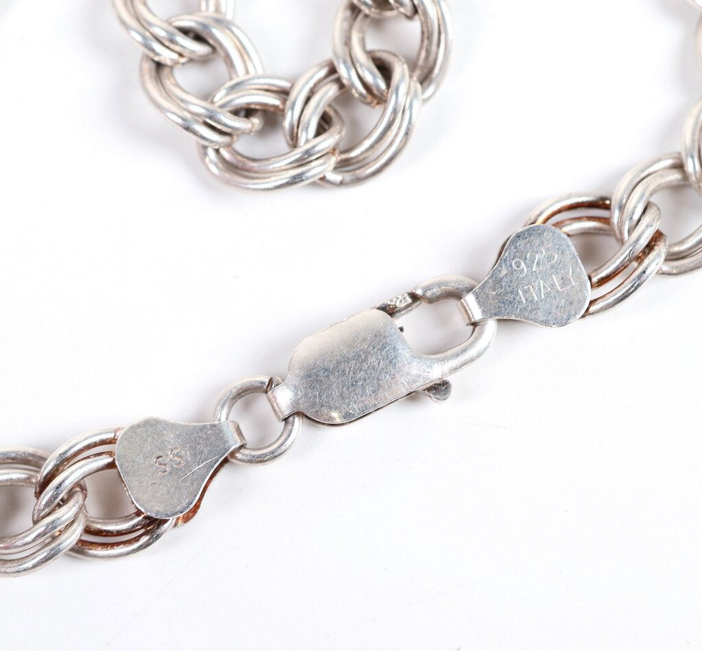 Sterling Double Curb Chain (28)