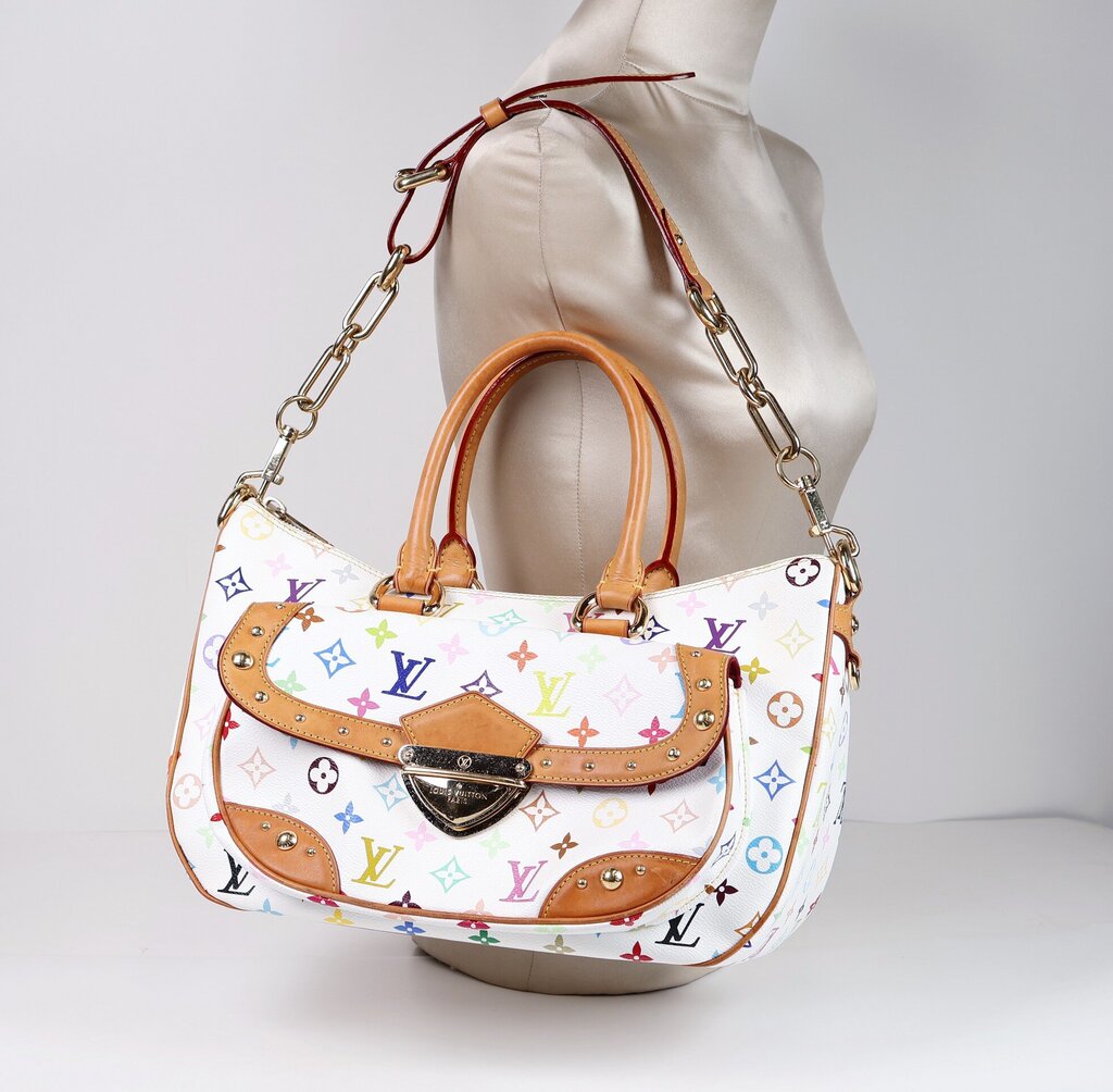 The 'Rita' White with Multicolor