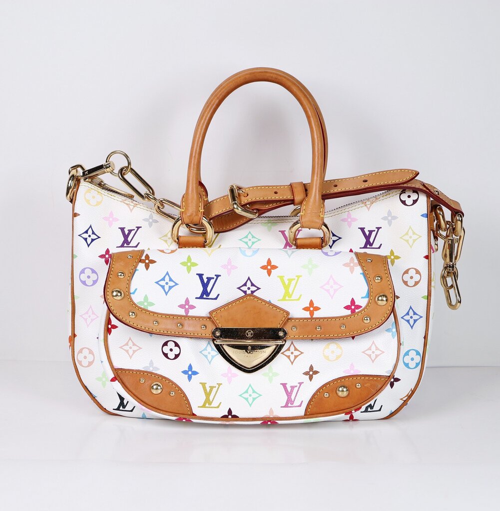 The 'Rita' White with Multicolor
