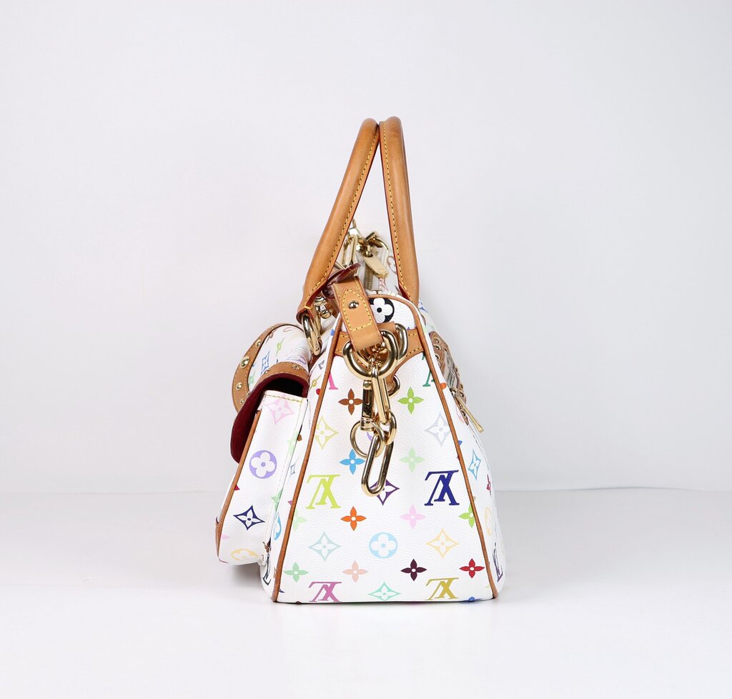 The 'Rita' White with Multicolor