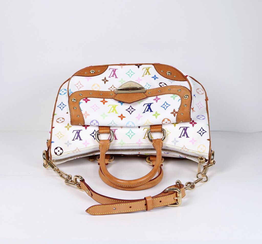The 'Rita' White with Multicolor