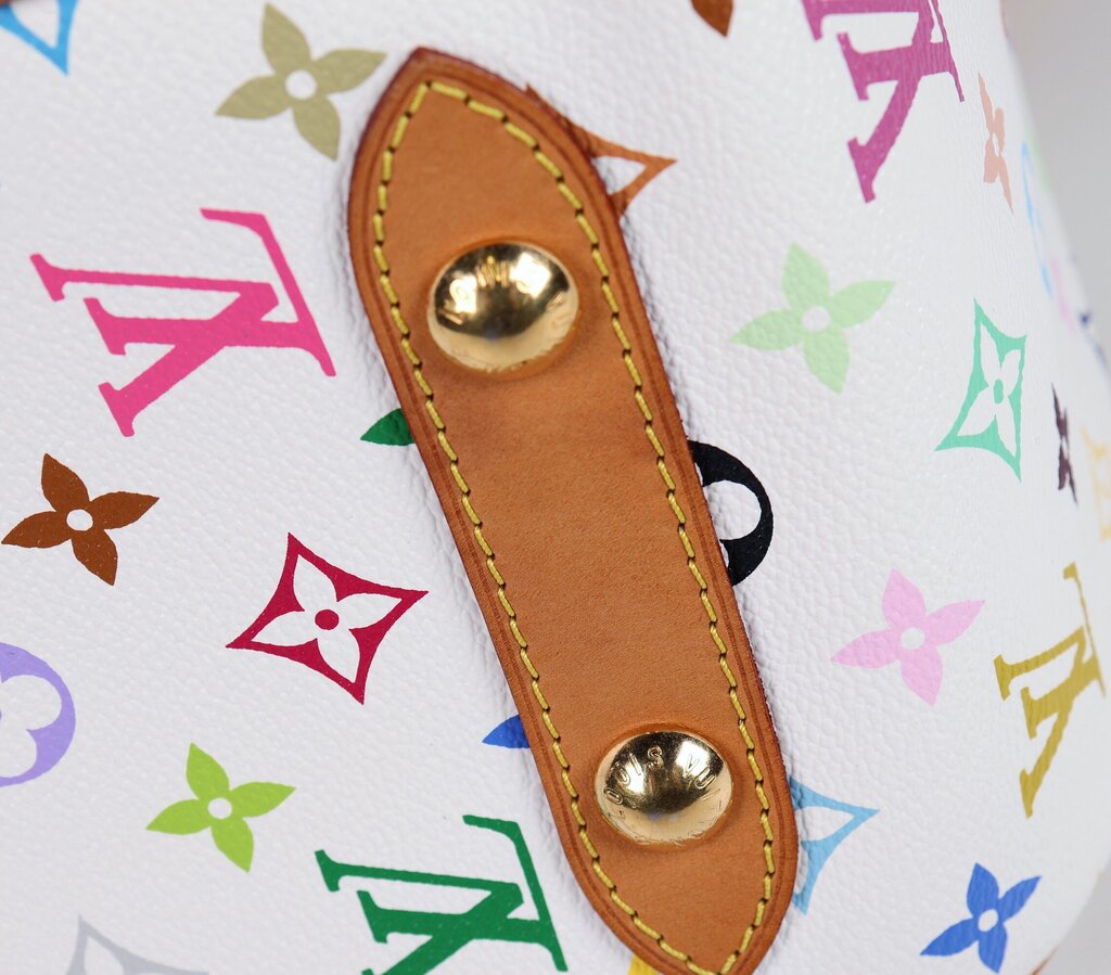 The 'Rita' White with Multicolor