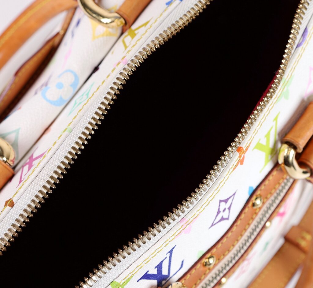 The 'Rita' White with Multicolor