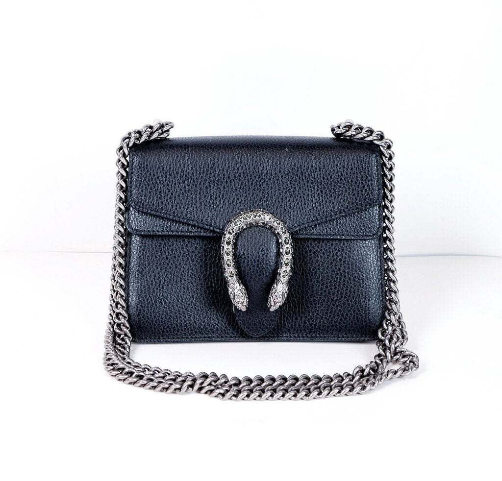 Black 'Dionysus' Mini Shoulder Bag
