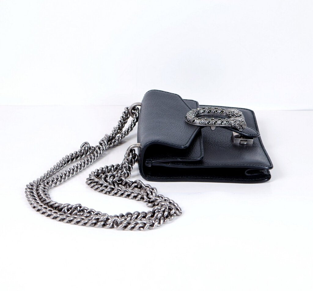 Black 'Dionysus' Mini Shoulder Bag