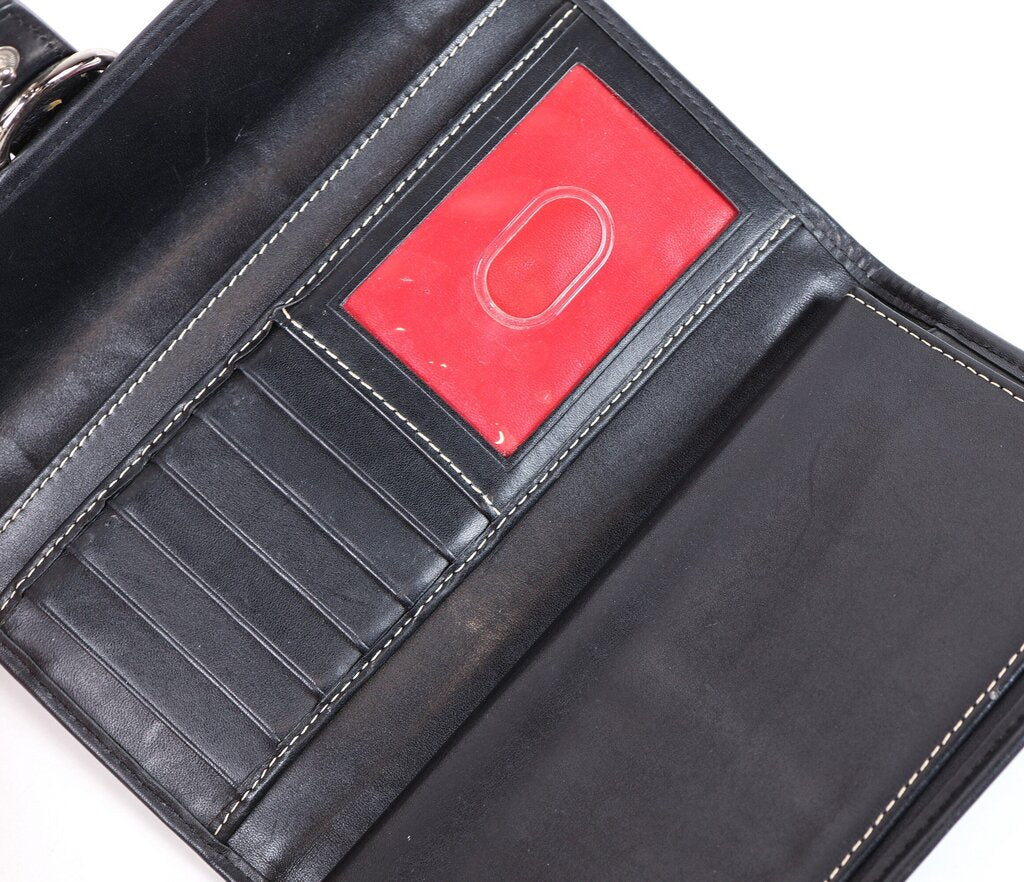 Black Lizard Print Trifold