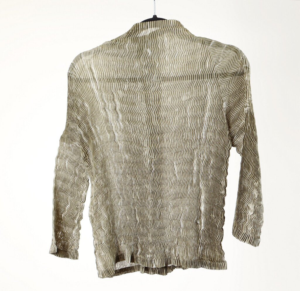 Vintage Pleated Blouse (S)
