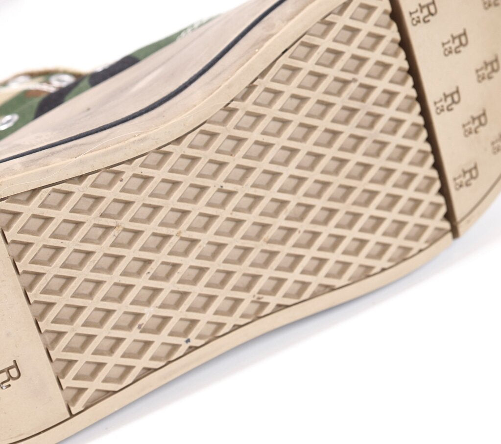 Camo Cheetah Mix Distressed Platform Sneakers (10)