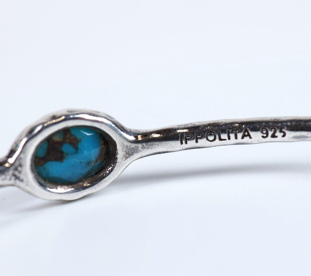 Sterling 5 Stone 'Rock Candy' Bangle