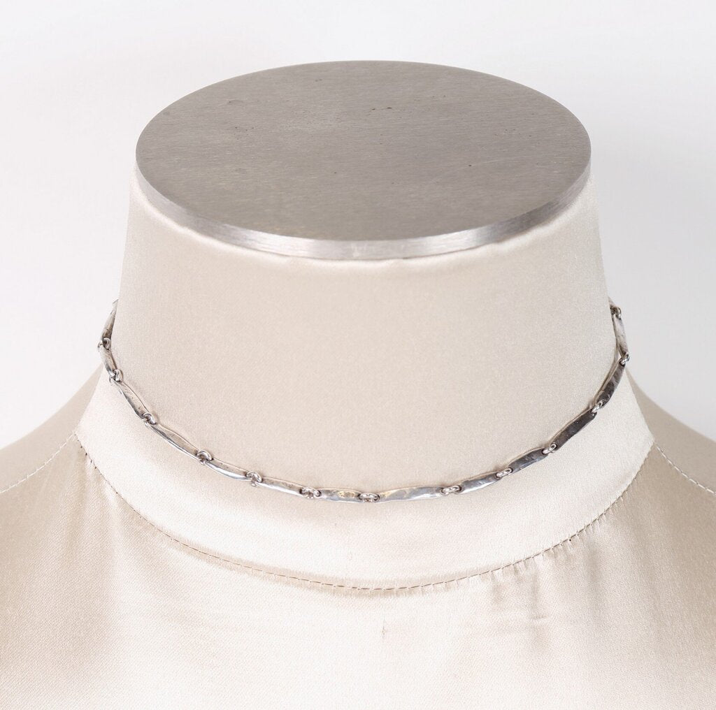 Sterling 'Bar' Necklace