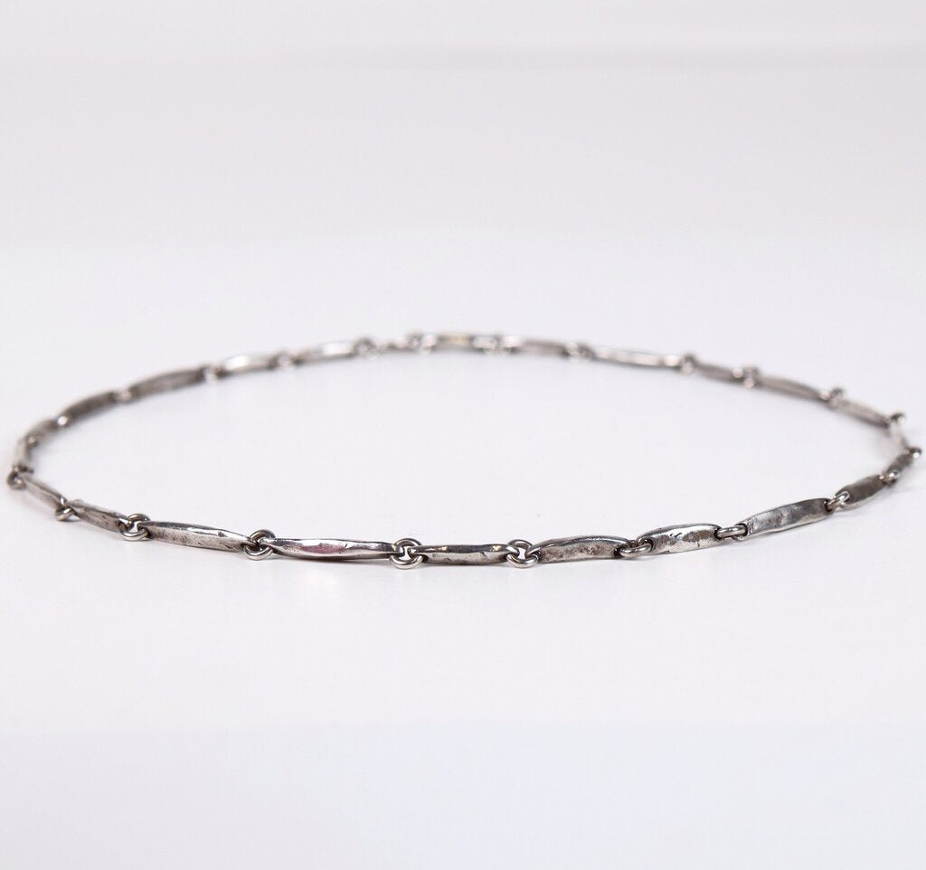 Sterling 'Bar' Necklace