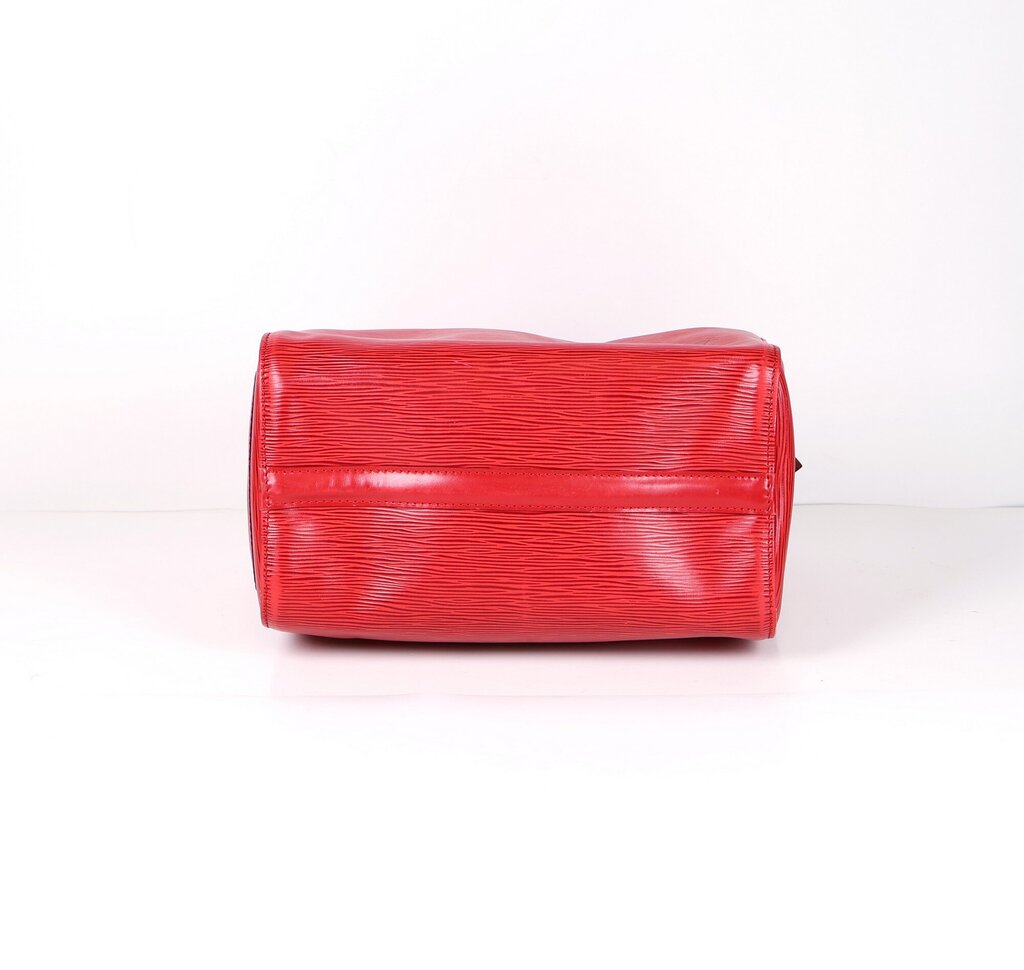 Red Epi Leather "Speedy 25" Bag