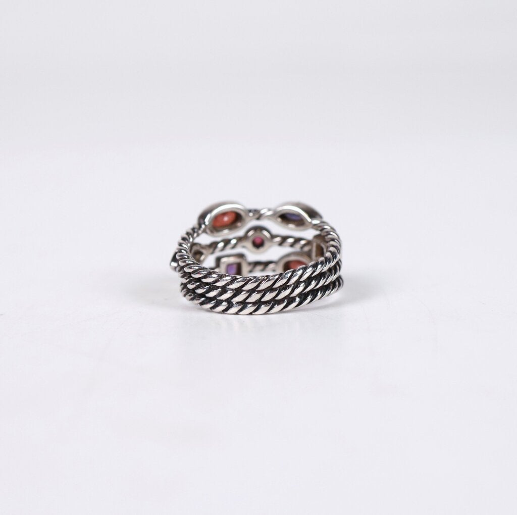 Sterling Berry 'Confetti' Ring (6)