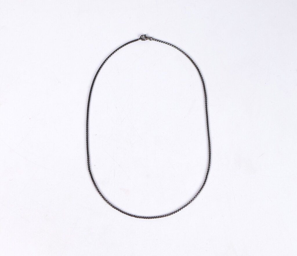 Sterling Rounded Box Chain (16)