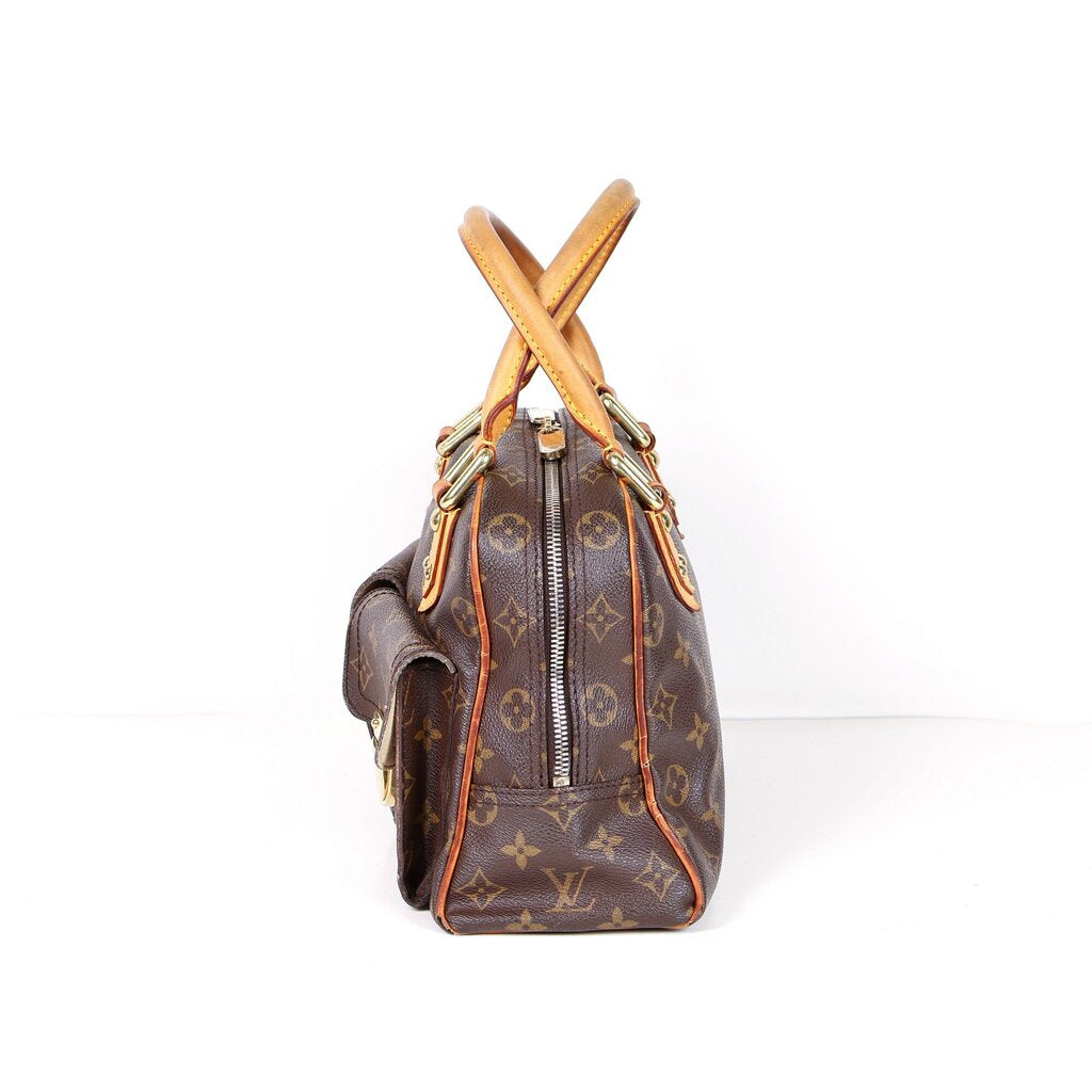 Brown Monogram "Manhattan PM" Bag