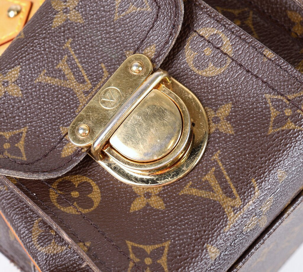 Brown Monogram "Manhattan PM" Bag