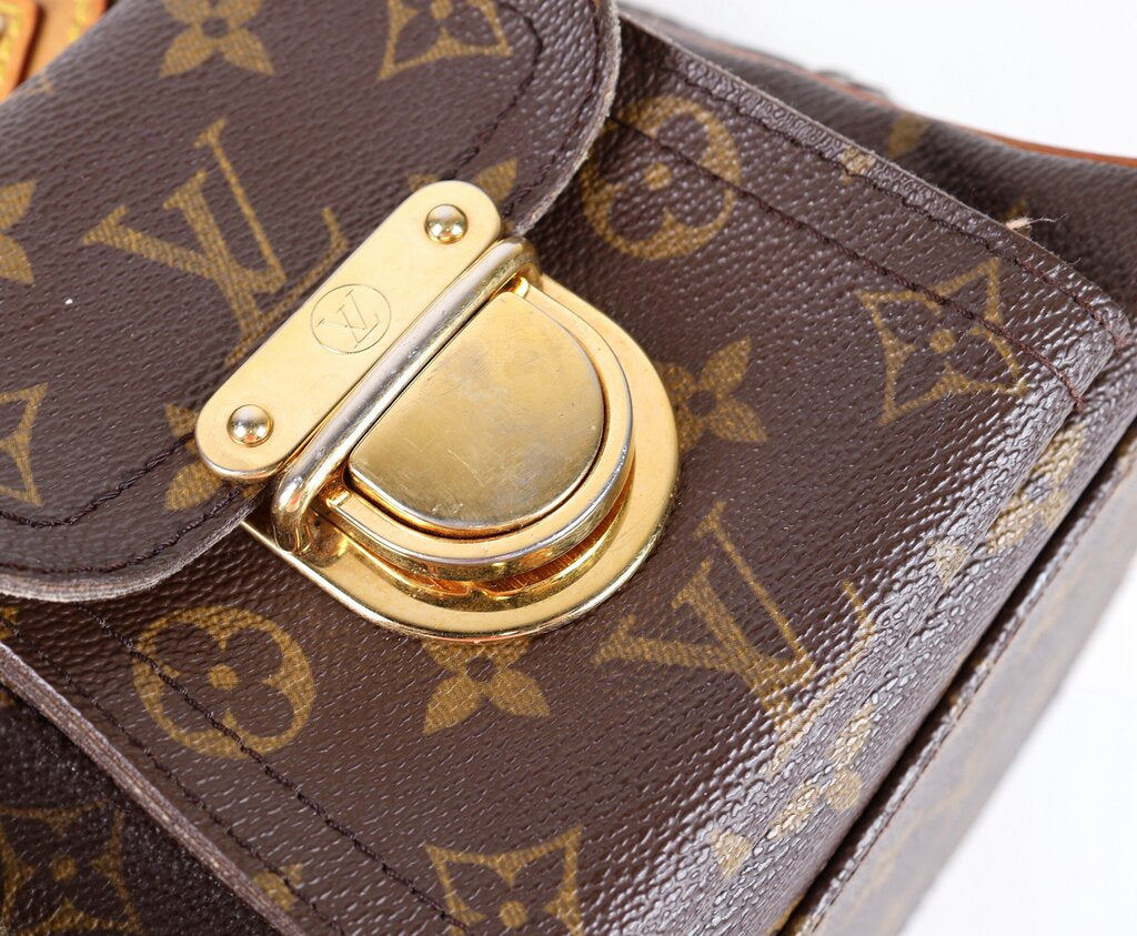 Brown Monogram "Manhattan PM" Bag