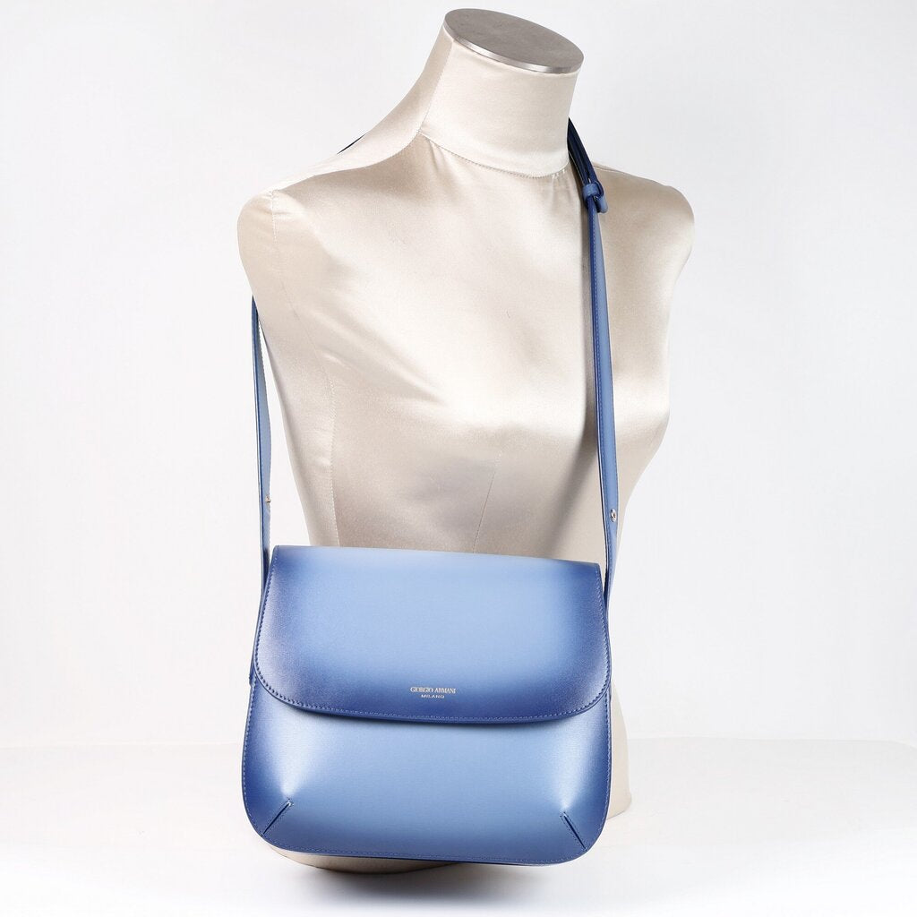 Ombre Blue "La Prima" Shoulder Bag