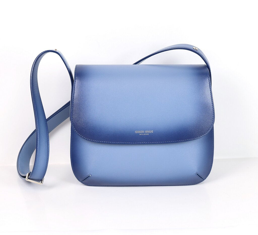 Ombre Blue "La Prima" Shoulder Bag