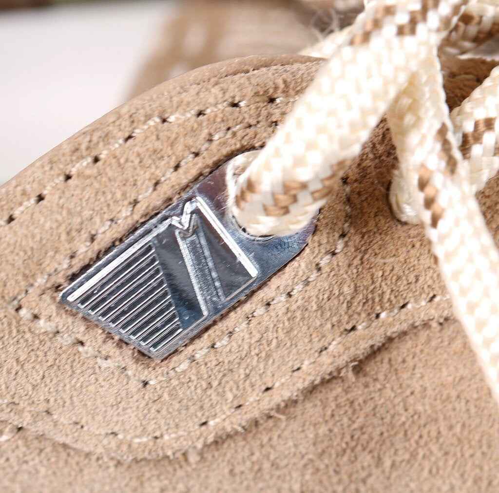 Brown Suede "Marathon" Low Top Sneakers (6)