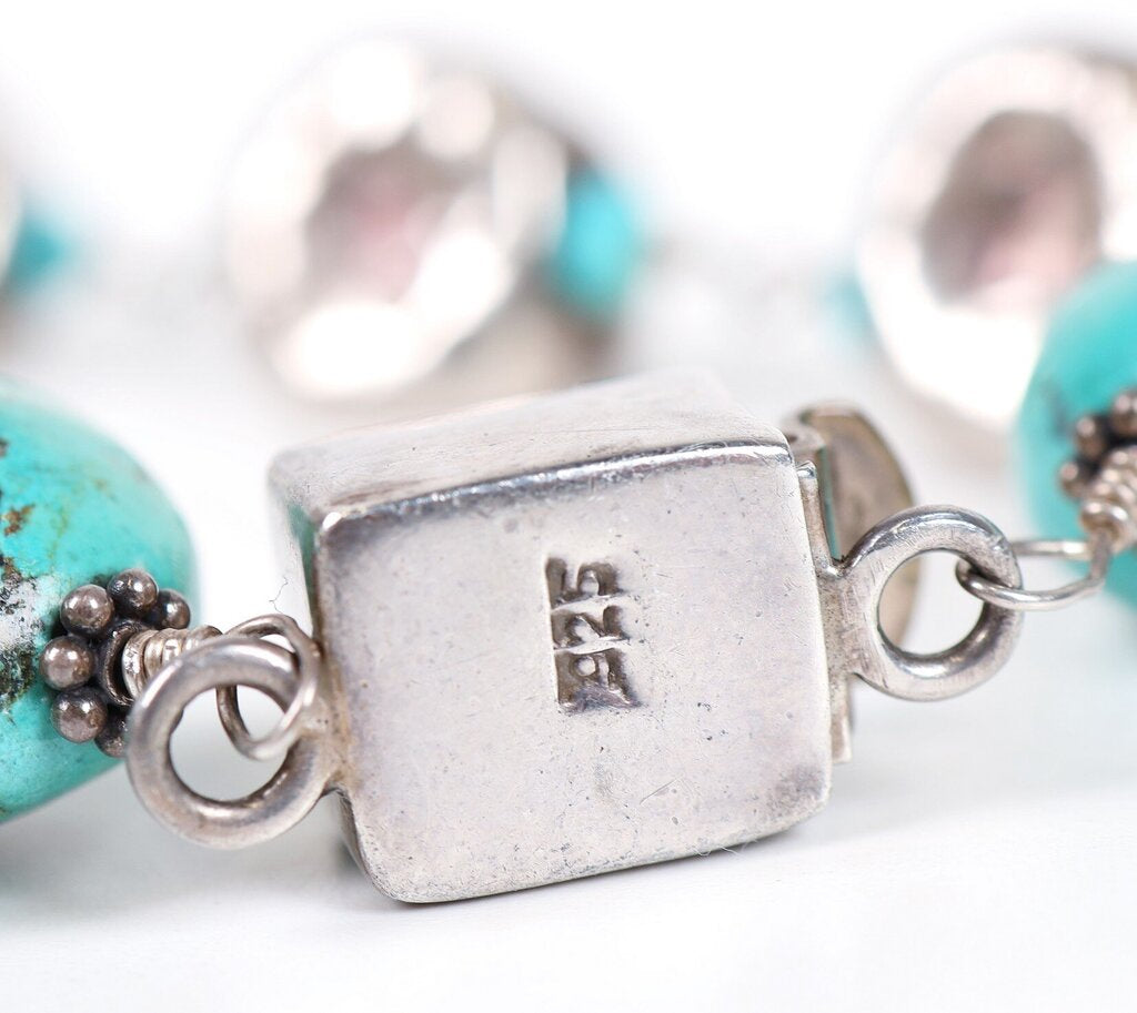 Sterling and Turquoise Bracelet