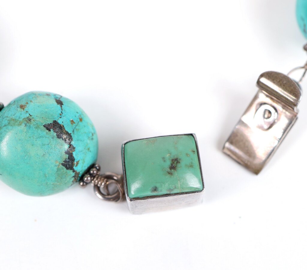 Sterling and Turquoise Bracelet