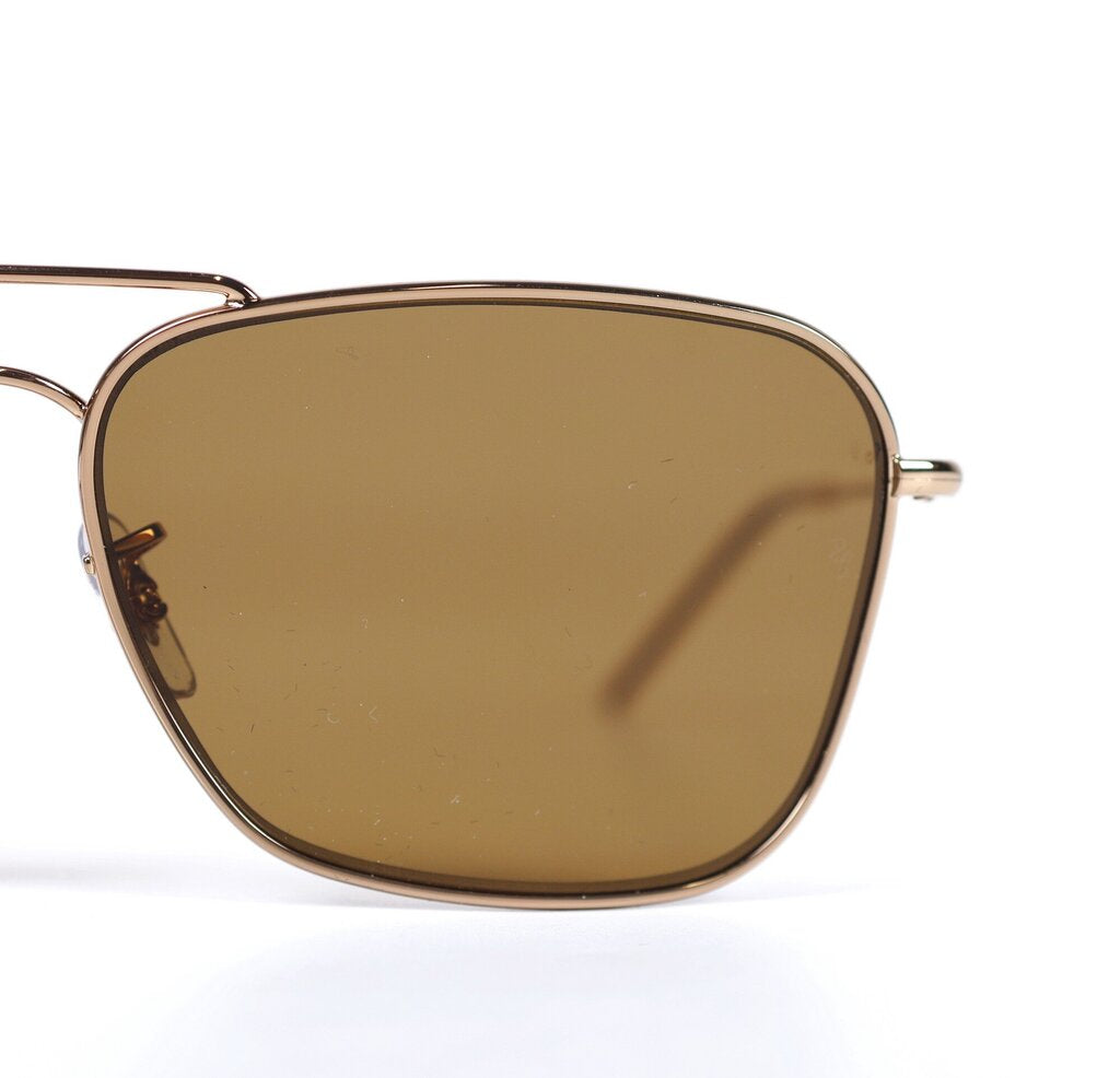 Gold "Caravan Reverse" Sunglasses
