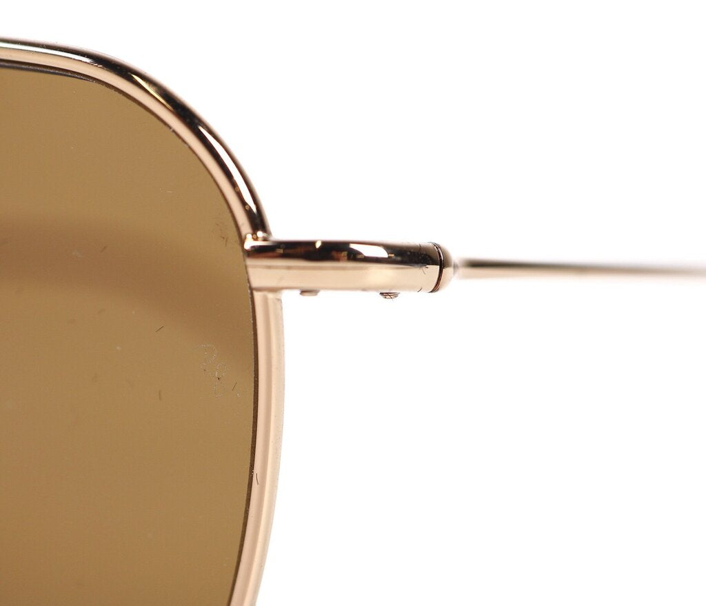 Gold "Caravan Reverse" Sunglasses
