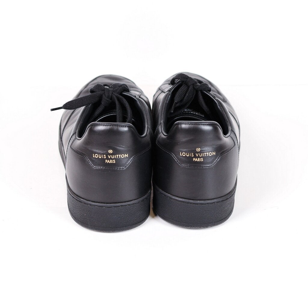 Black Leather Sneakers (Men's 11)