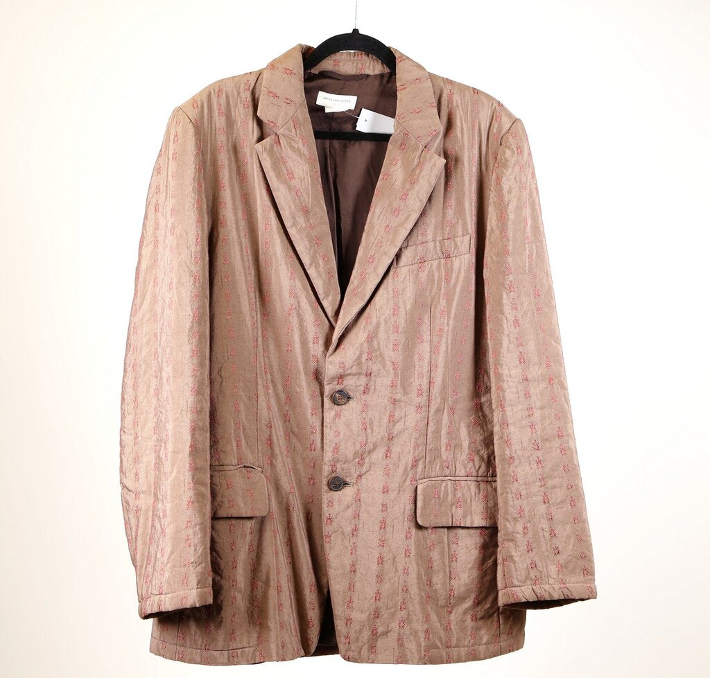 Brown Patterned Blazer (Men's L)