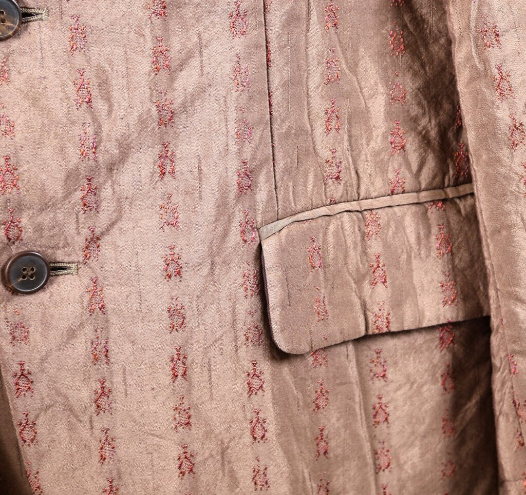 Brown Patterned Blazer (Men's L)
