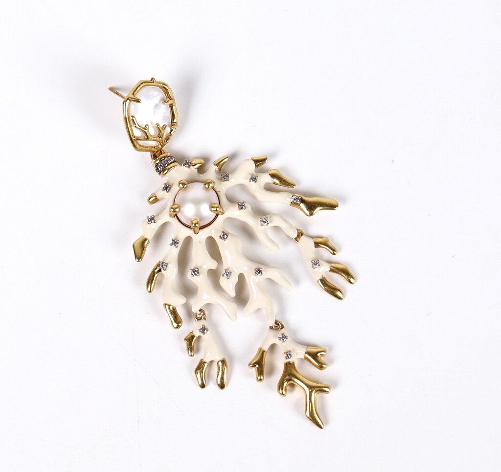 Gold Plate 'Shea Vintage' Earrings