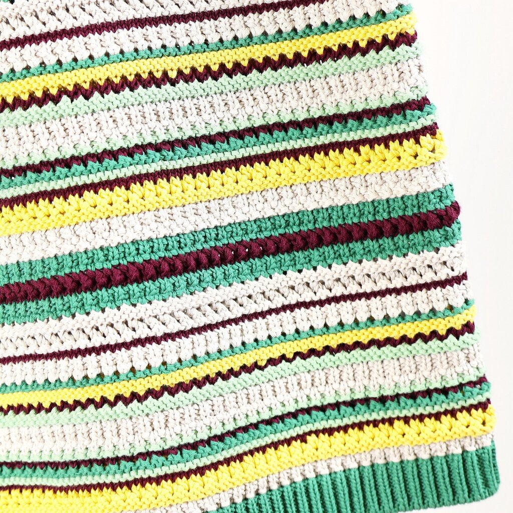 Crochet Multi-Stripe Top (S/6)