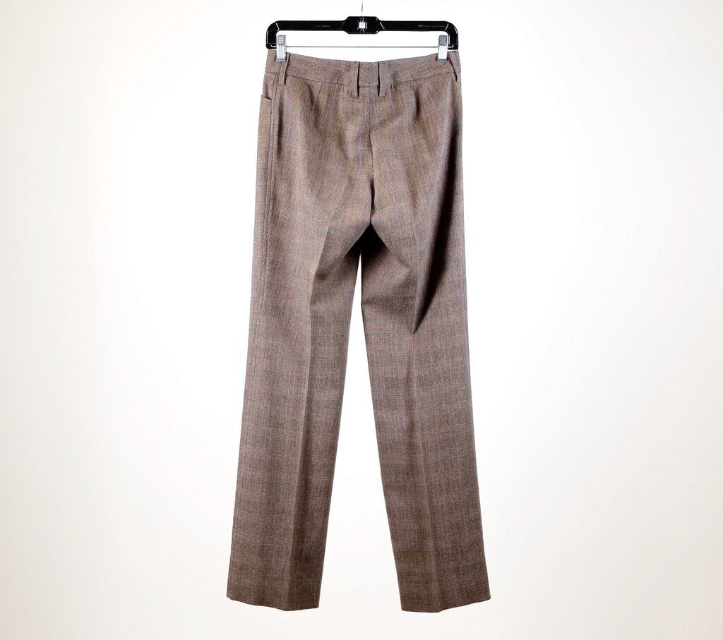 "Menswear Plaid" Brown Trouser (S/4)