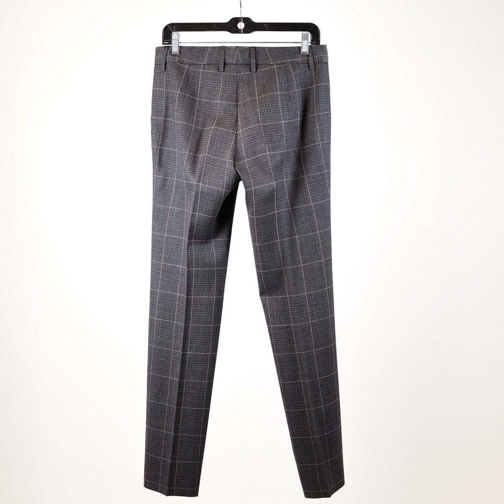 "Menswear Plaid" Dark Grey Trouser (S/6)