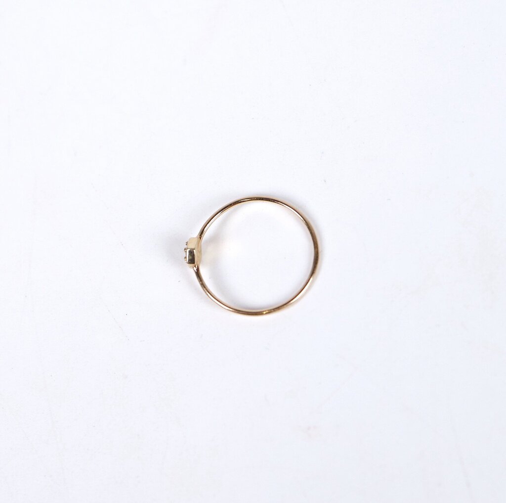 14K and Diamond Ring (6.75)