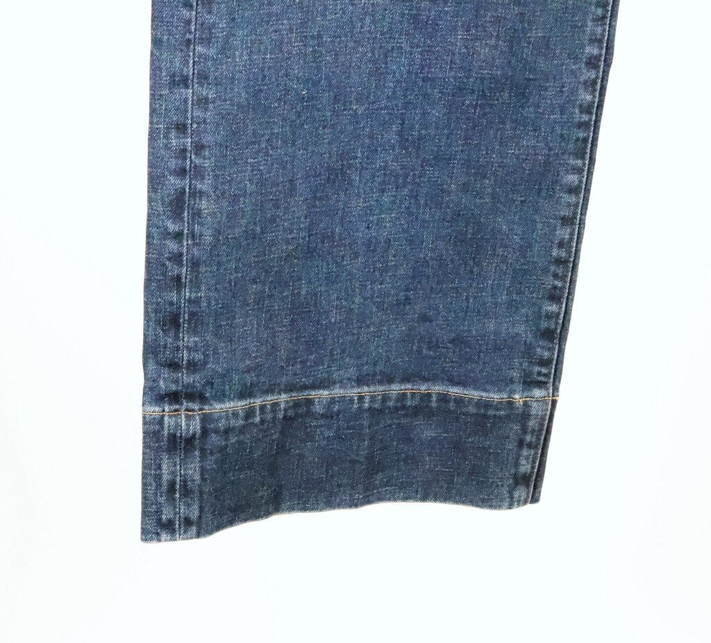 Dark Wash Wide Leg Jeans (28)