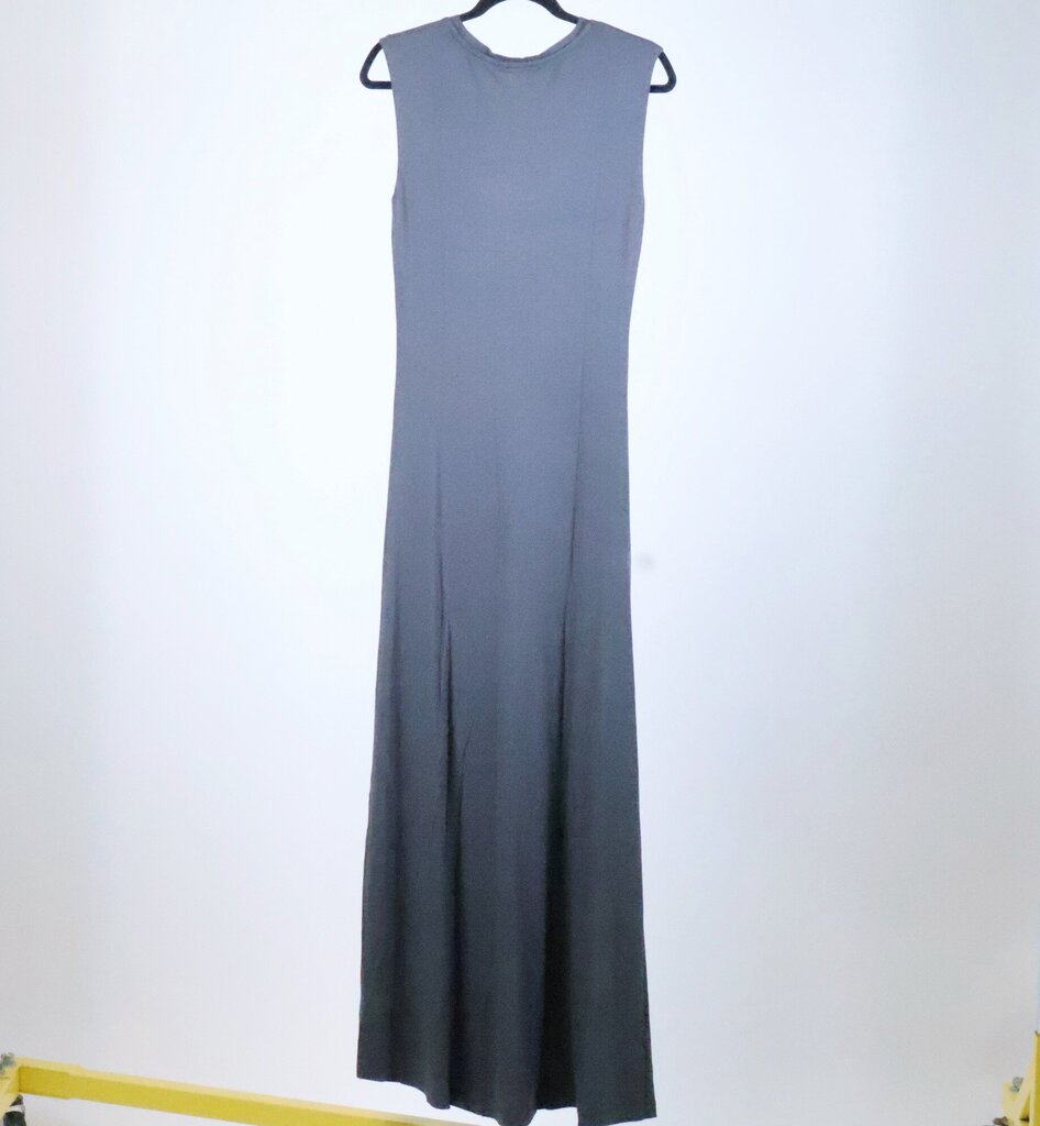 Long Grey Cotton Tank Dress (M)