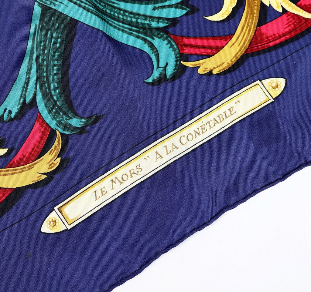 'La Mors a la Conetable' Silk Scarf
