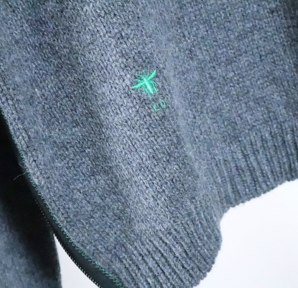 Grey Sweater with Side Zippers (12)