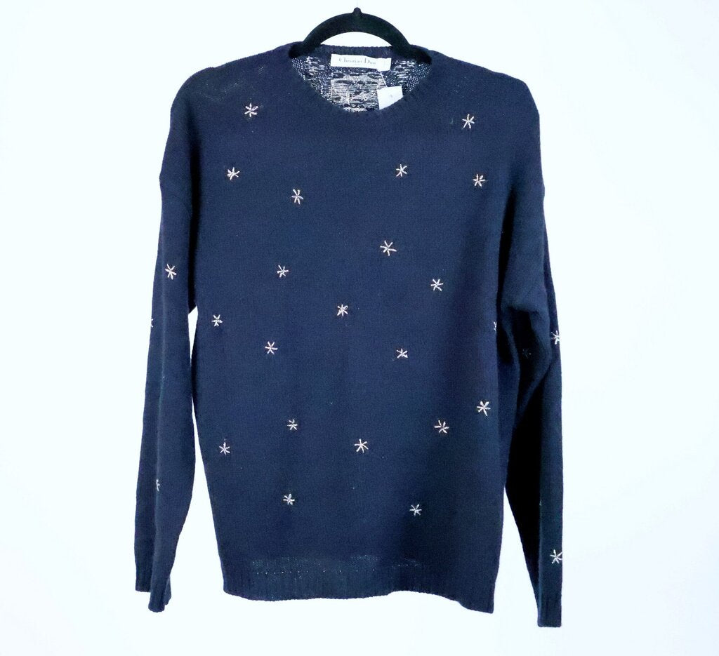 Black Starburst and Lunar Phase Sweater (10)