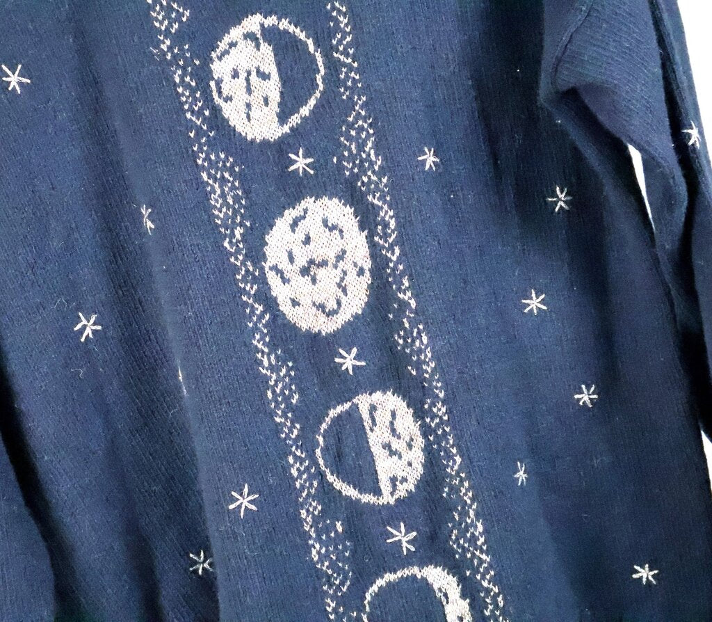 Black Starburst and Lunar Phase Sweater (10)