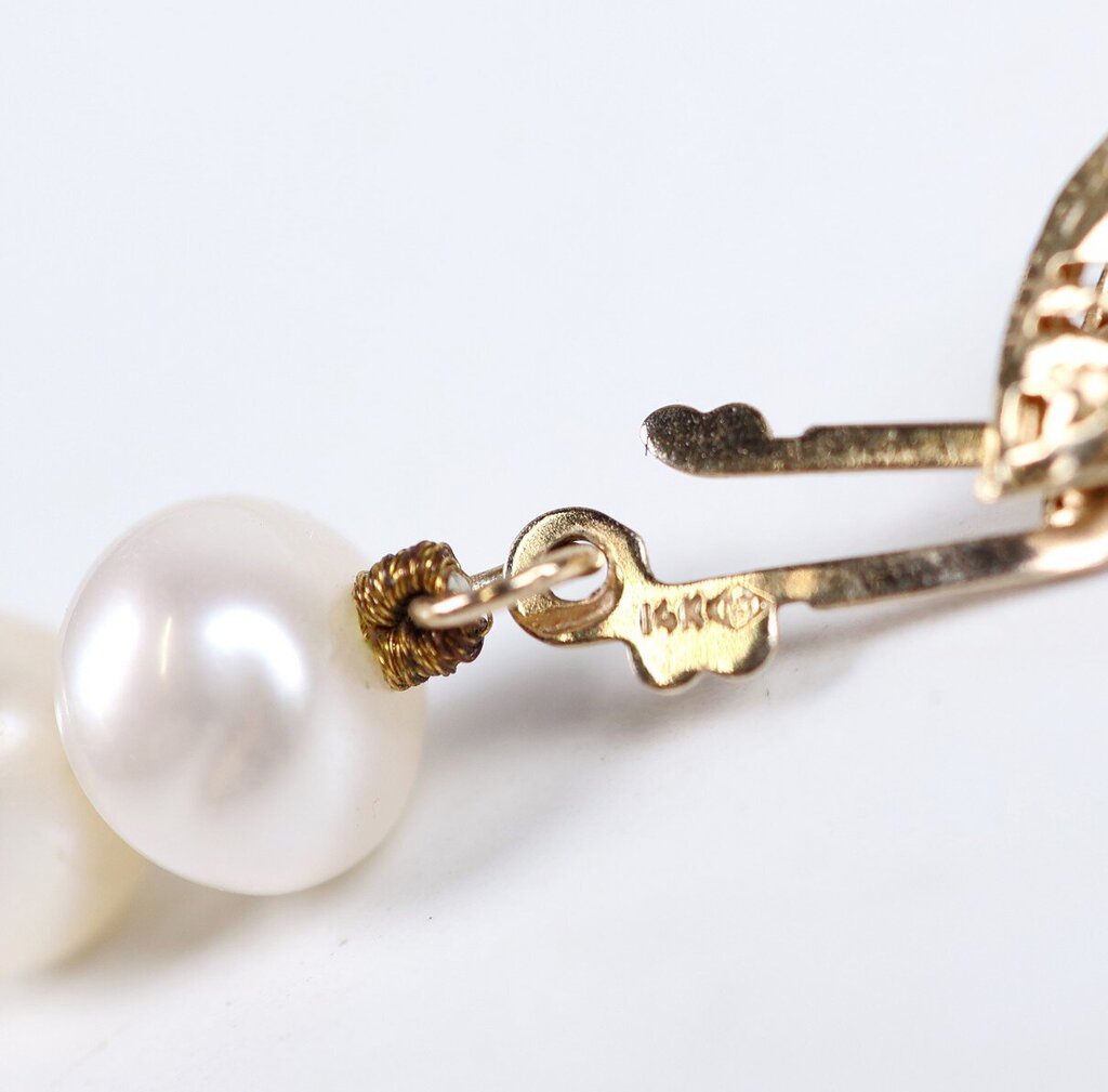 Potato Pearl and 14K Necklace