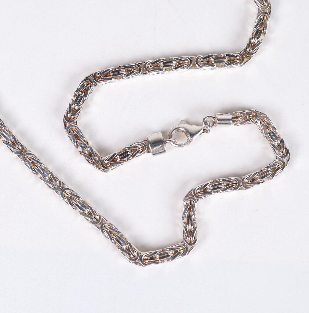 Sterling 'Byzantine' Link Chain (20)