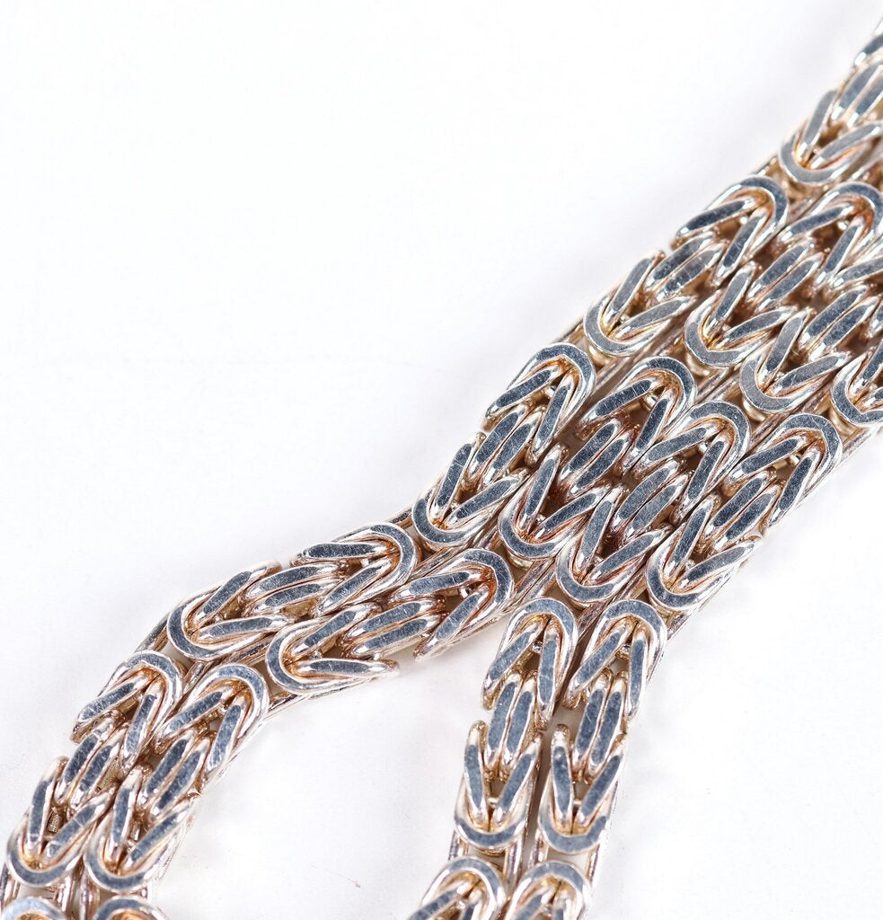 Sterling 'Byzantine' Link Chain (20)
