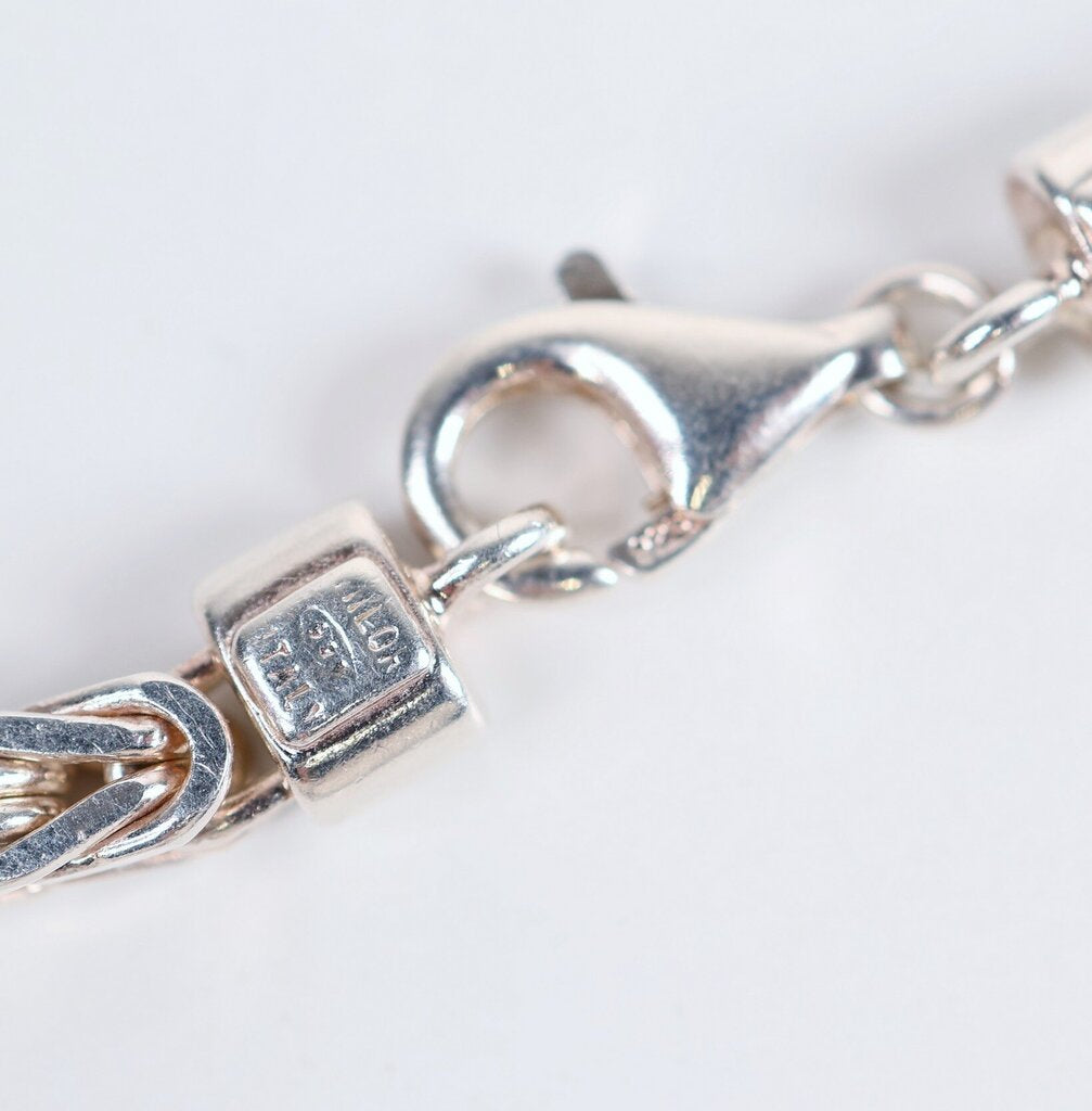 Sterling 'Byzantine' Link Chain (20)
