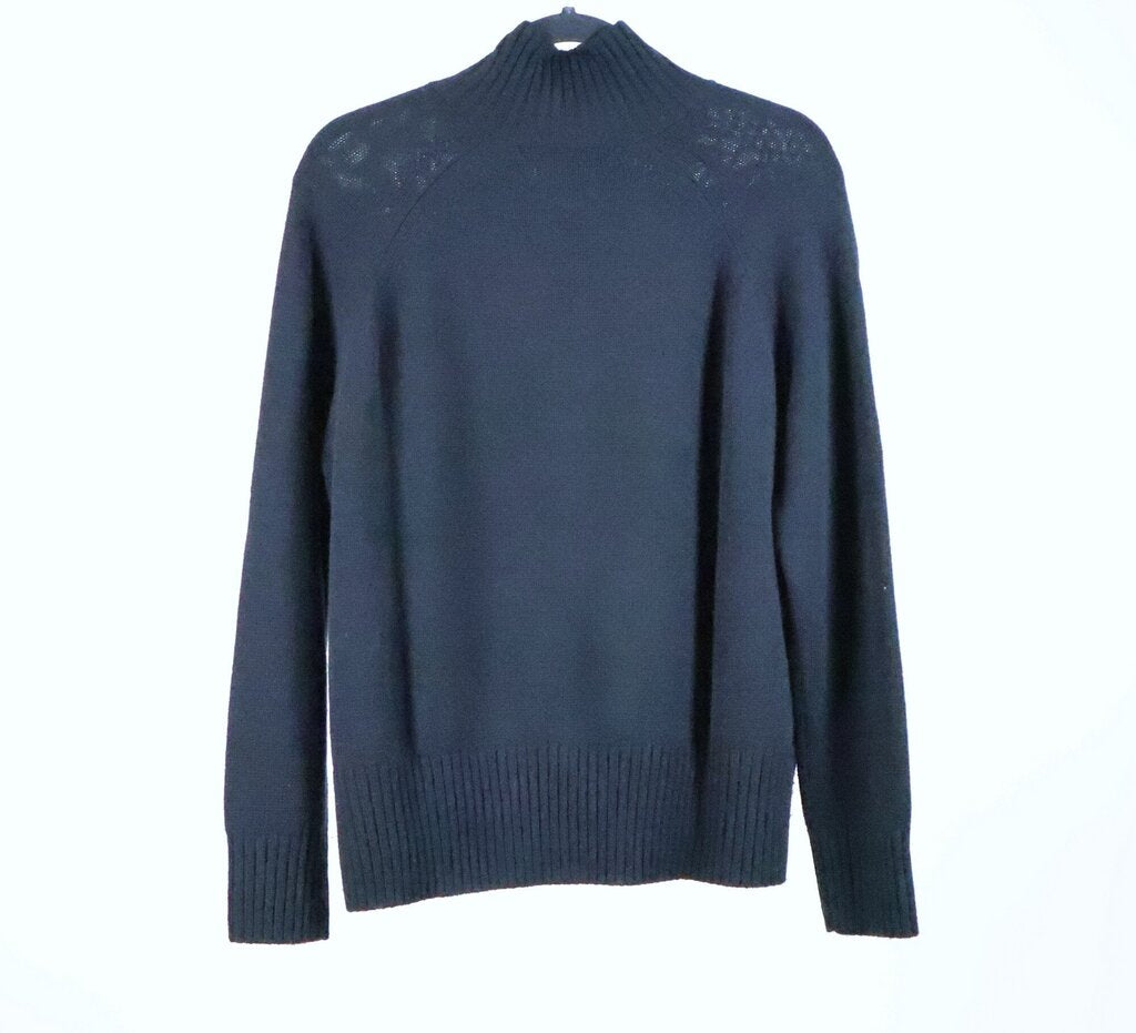 Black Funnel Neck Sweater (M)