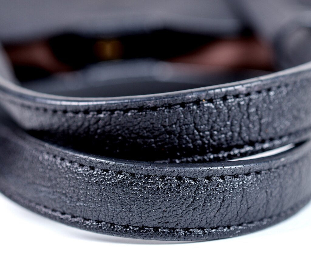 'Toy Tote' in Black Leather
